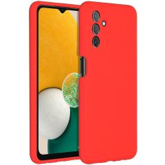 Accezz Liquid Silicone Backcover Samsung Galaxy A13 - Rood