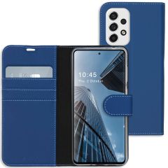 Accezz Wallet Softcase Booktype Samsung Galaxy A53 - Donkerblauw