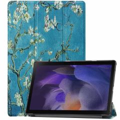 iMoshion Design Trifold Bookcase Samsung Galaxy Tab A8 (2021) - Groene Plant