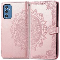iMoshion Mandala Booktype Samsung Galaxy M52 - Rosé Goud