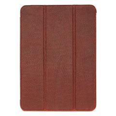 Decoded Leather Slim Cover iPad Air (2022 / 2020) - Bruin
