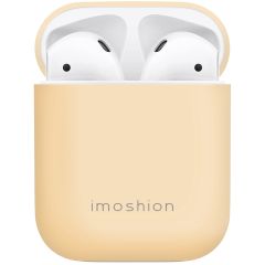 iMoshion Hardcover Case AirPods - Geel
