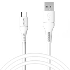 Accezz USB-C naar USB kabel - 1 meter - Wit
