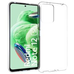 Accezz Clear Backcover Xiaomi Redmi Note 12 - Transparant