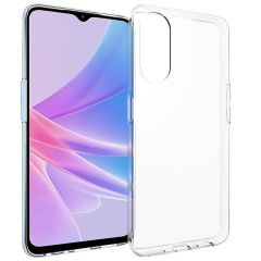 Accezz Clear Backcover Oppo A78 - Transparant