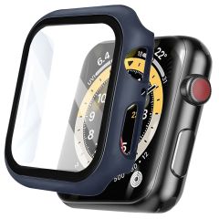 iMoshion Full Cover Hardcase Apple Watch Series 7 / 8 - 45 mm - Donkerblauw