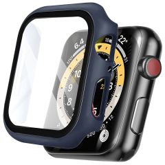 iMoshion Full Cover Hardcase Apple Watch Series 7 / 8 - 41 mm - Donkerblauw