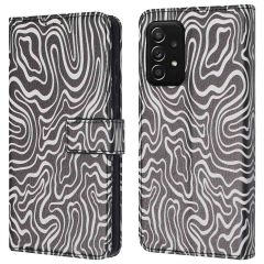 iMoshion Design Bookcase Samsung Galaxy A52(s) (5G/4G) - Black And White