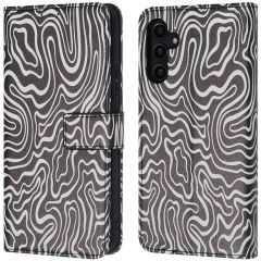 iMoshion Design Bookcase Samsung Galaxy A14 (5G/4G) - Black And White
