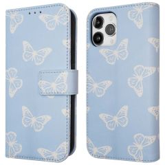 iMoshion Design Bookcase iPhone 12 (Pro) - Butterfly