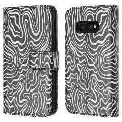 iMoshion Design Bookcase Samsung Galaxy S10e - Black And White