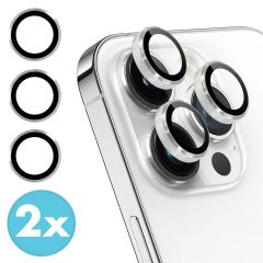 iMoshion 2 Pack Camera lens protector iPhone 14 Pro / 14 Pro Max - Zilver