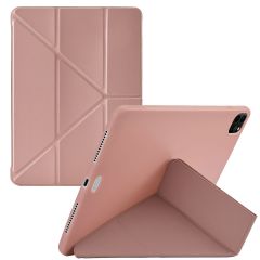 iMoshion Origami Bookcase iPad Air 11 inch (2024) M2 / Air 5 (2022) / Air 4 (2020) / Pro 11 (2018 / 2020 / 2021 / 2022) - Rosé Goud