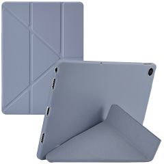 iMoshion Origami Bookcase Lenovo Tab M10 Plus (3rd gen) - Dark Lavender