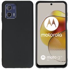 iMoshion Color Backcover Motorola Moto G73 - Zwart