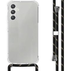 iMoshion Backcover met koord Samsung Galaxy A15 (5G/4G) - Zwart / Goud