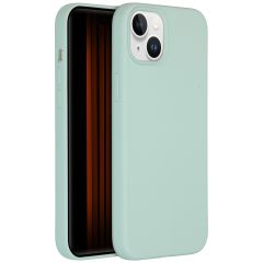Accezz Liquid Silicone Backcover met MagSafe iPhone 15 Plus - Sky Blue
