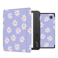 iMoshion Design Slim Hard Case Sleepcover met stand Tolino Vision 5 - Flowers Distance