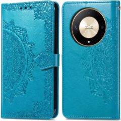 iMoshion Mandala Bookcase Honor Magic 6 Lite - Turquoise