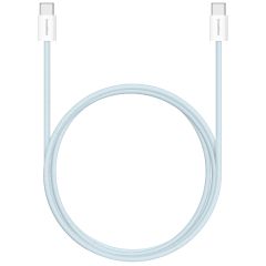 iMoshion USB-C naar USB-C kabel - Braided - 2 meter - Blauw