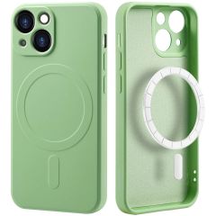 iMoshion Color Backcover met MagSafe iPhone 13 Mini - Groen