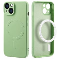 iMoshion Color Backcover met MagSafe iPhone 14 - Groen