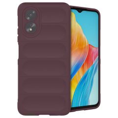 iMoshion EasyGrip Backcover Oppo A18 / Oppo A38 - Aubergine