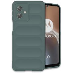iMoshion EasyGrip Backcover Motorola Moto G54 - Donkergroen