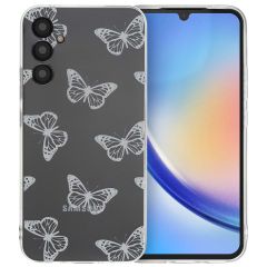 iMoshion Design hoesje Samsung Galaxy A34 (5G) - Butterfly