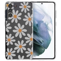iMoshion Design hoesje Samsung Galaxy S21 Plus - Daisy flower