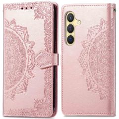 iMoshion Mandala Bookcase Samsung Galaxy S24 Plus - Rosé Goud