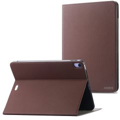 Accezz Classic Tablet Case iPad Air 11 inch (2024) M2 / Air 5 (2022) / Air 4 (2020) - Bruin
