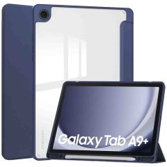 iMoshion Trifold Hardcase Bookcase Samsung Galaxy Tab A9 Plus - Donkerblauw