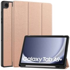 iMoshion Trifold Bookcase Samsung Galaxy Tab A9 Plus - Rosé Gold