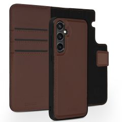 Accezz Premium Leather 2 in 1 Wallet Bookcase Samsung Galaxy S23 FE - Bruin