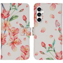 iMoshion Design Softcase Book Case Samsung Galaxy S23 FE - Blossom Watercolor