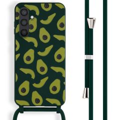 iMoshion Siliconen design hoesje met koord Samsung Galaxy S23 FE - Avocado Green