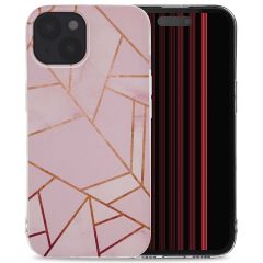 iMoshion Design hoesje iPhone 15 - Pink Graphic