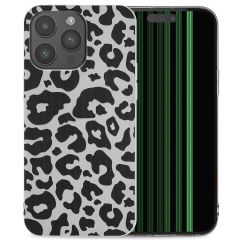 iMoshion Design hoesje iPhone 15 Pro Max - Luipaard / Zwart