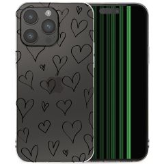 iMoshion Design hoesje iPhone 15 Pro Max - Hearts