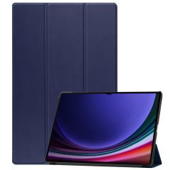iMoshion Trifold Bookcase Samsung Galaxy Tab S9 Ultra - Donkerblauw