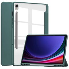 iMoshion Trifold Hardcase Bookcase Samsung Galaxy Tab S9 11.0 inch - Groen