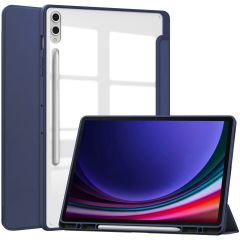 iMoshion Trifold Hardcase Bookcase Samsung Galaxy Tab S9 Plus - Donkerblauw