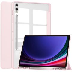 iMoshion Trifold Hardcase Bookcase Samsung Galaxy Tab S9 Plus - Roze