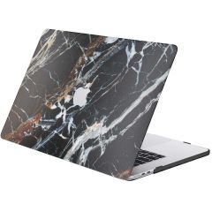 iMoshion Design Laptop Cover MacBook Air 15 inch (2023) - Black Marble