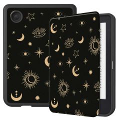 iMoshion Design Slim Soft Case Bookcase Kobo Clara 2E / Tolino Shine 4 - Stars Sky