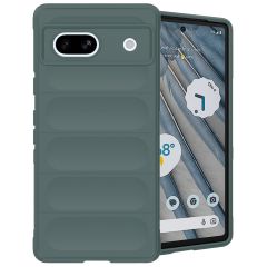 iMoshion EasyGrip Backcover Google Pixel 7a - Donkergroen