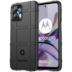 iMoshion Rugged Shield Backcover Motorola Moto G13 - Zwart