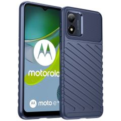 iMoshion Thunder Backcover Motorola Moto E13 - Donkerblauw