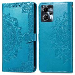 iMoshion Mandala Bookcase Motorola Moto G13 / G23 - Turquoise